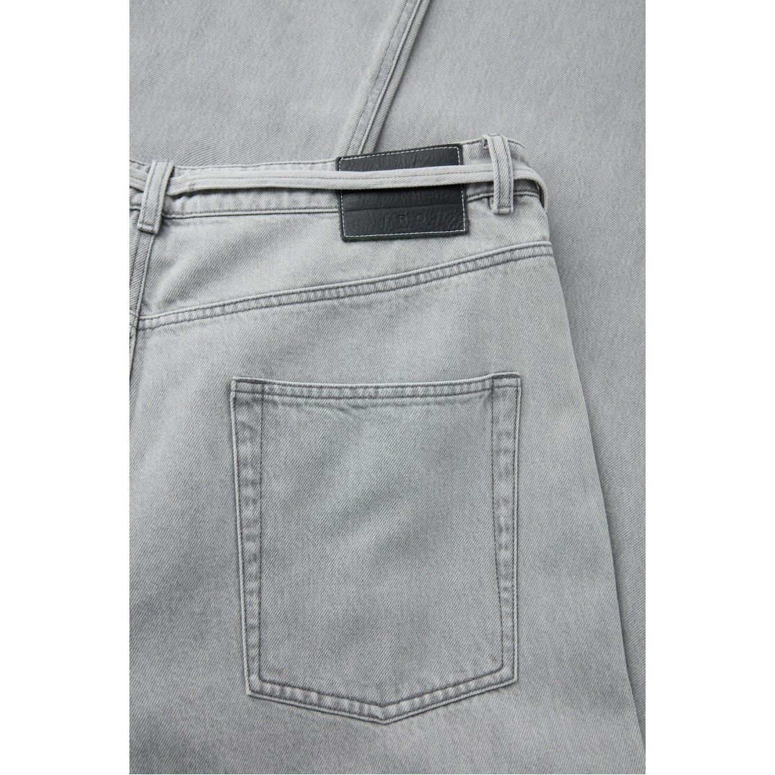 이로 주노 스트링 데님 팬츠 그레이(Iro Junoh String Denim Pants Gray) - 6