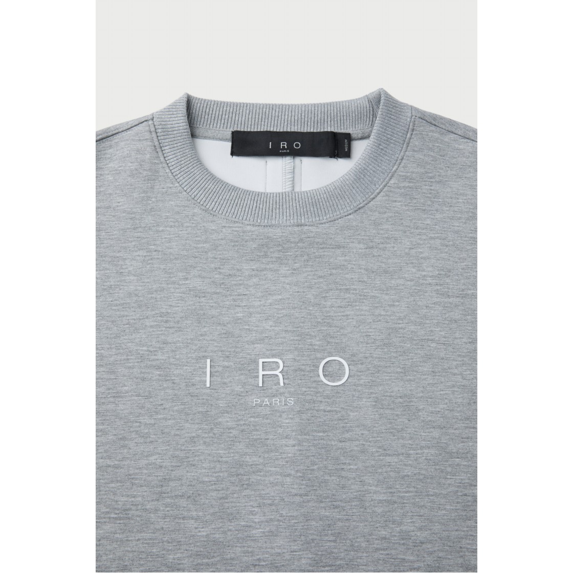 이로 바지옹 라운드 반팔 쿠션 티셔츠 그레이(Iro Vasion Round Short Sleeve Cushion T-Shirt Gray) - 4