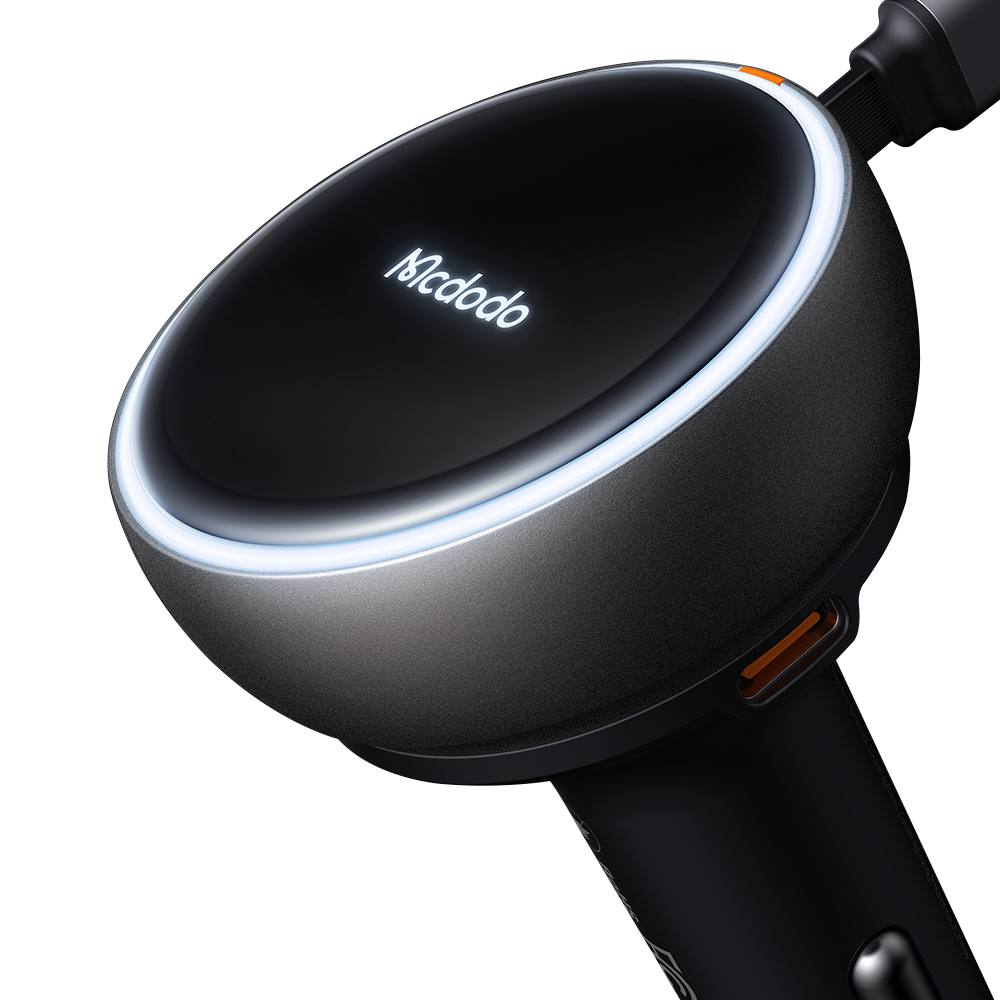 맥도도 80W C타입 케이블 일체형 차량용 2포트 고속충전기 CC485(Mcdodo 80W Type C 2-Port Car Charger with Retractable Cable CC485) - 5