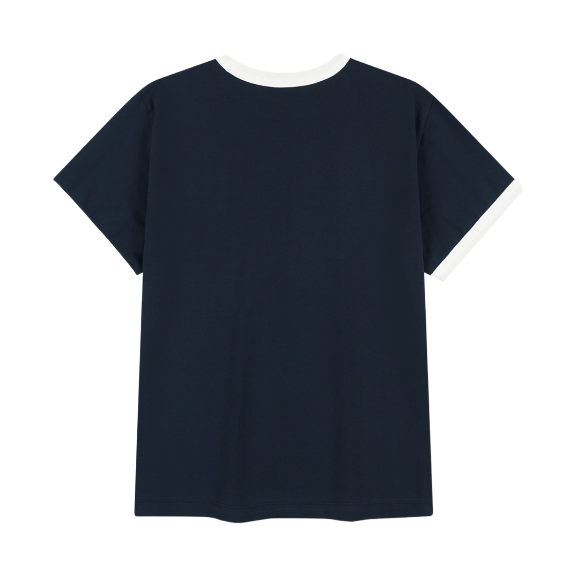 마리떼 프랑소와 저버 에어로풀 크랙 클래식 로고 링거 티셔츠 네이비(Marithe Francois Girbaud Aerocool Crack Classic Logo Ringer T-Shirt Navy) - 2