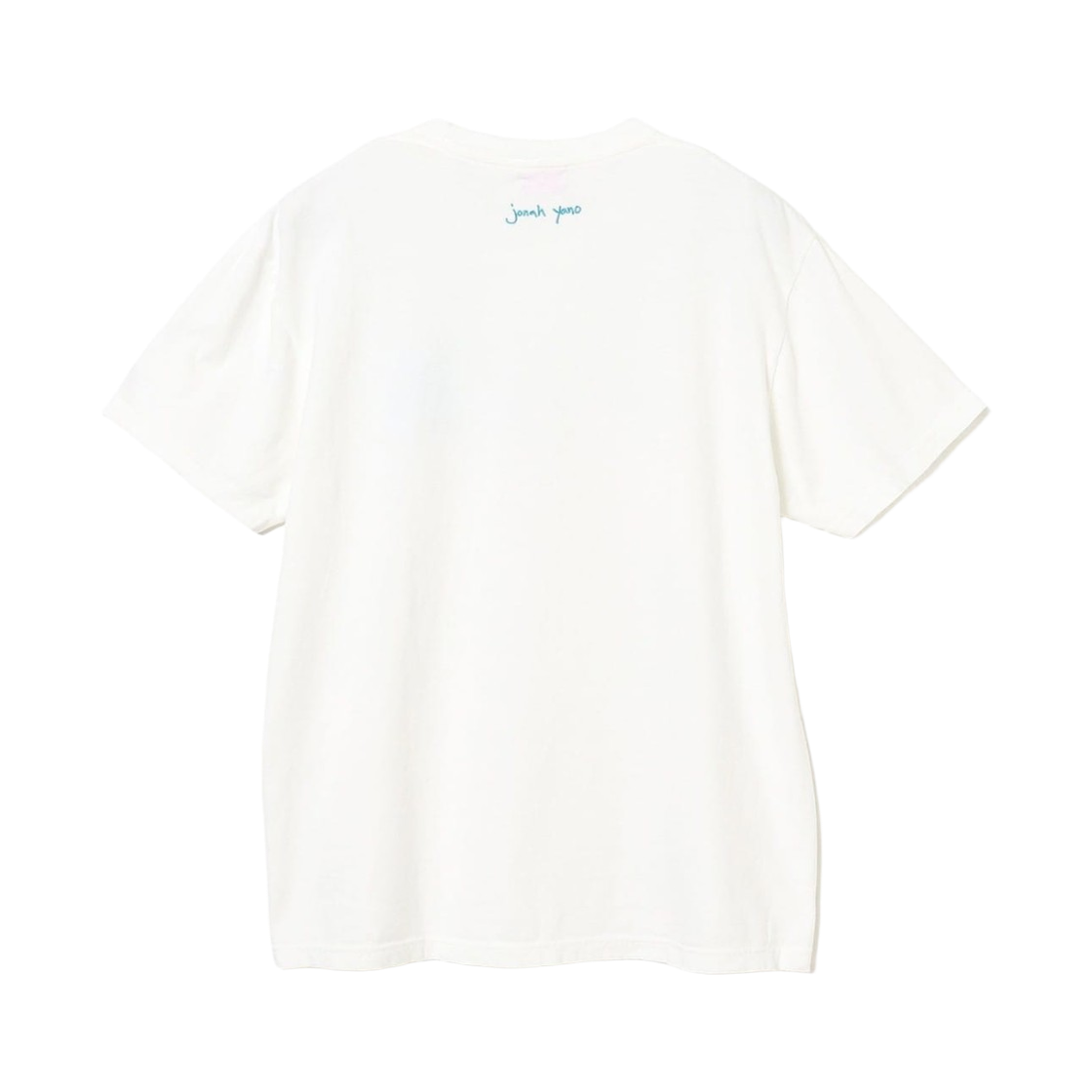 빔즈 레코즈 x 야노 조나 티셔츠 화이트(Beams Records x Jonah Yano T-shirt White) - 2