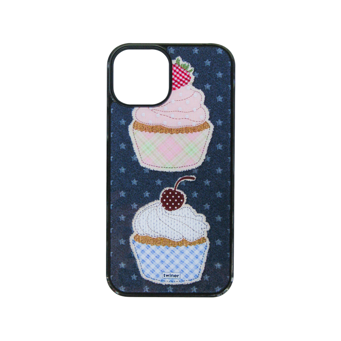 트위너 컵케이크 폰케이스 (글라스)(Twiner Cupcakes phone case (Glass))