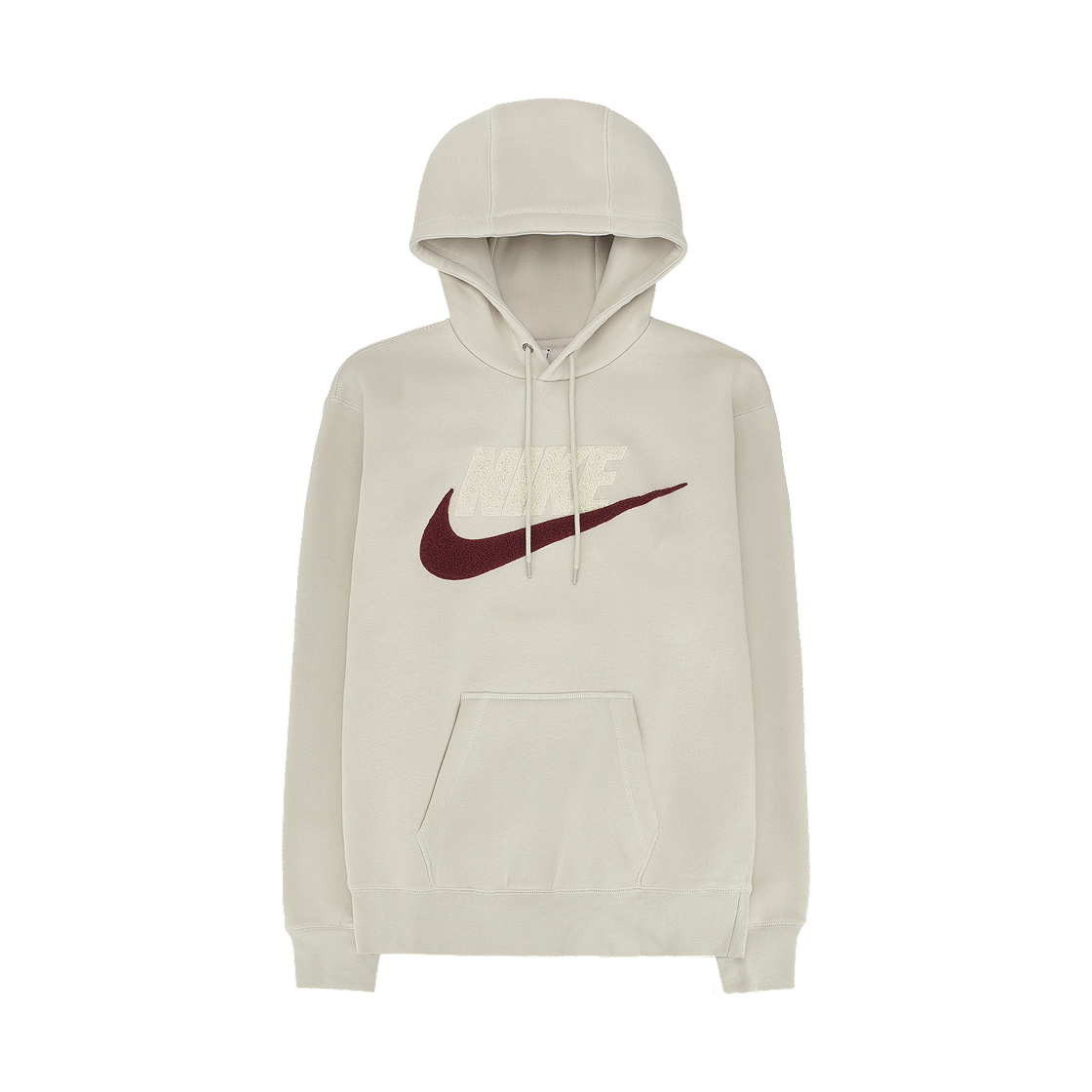 나이키 클럽 플리스 풀오버 후드 라이트 오어우드 브라운 - 아시아(Nike Club Fleece Pullover Hoodie Light Orewood Brown - Asia)