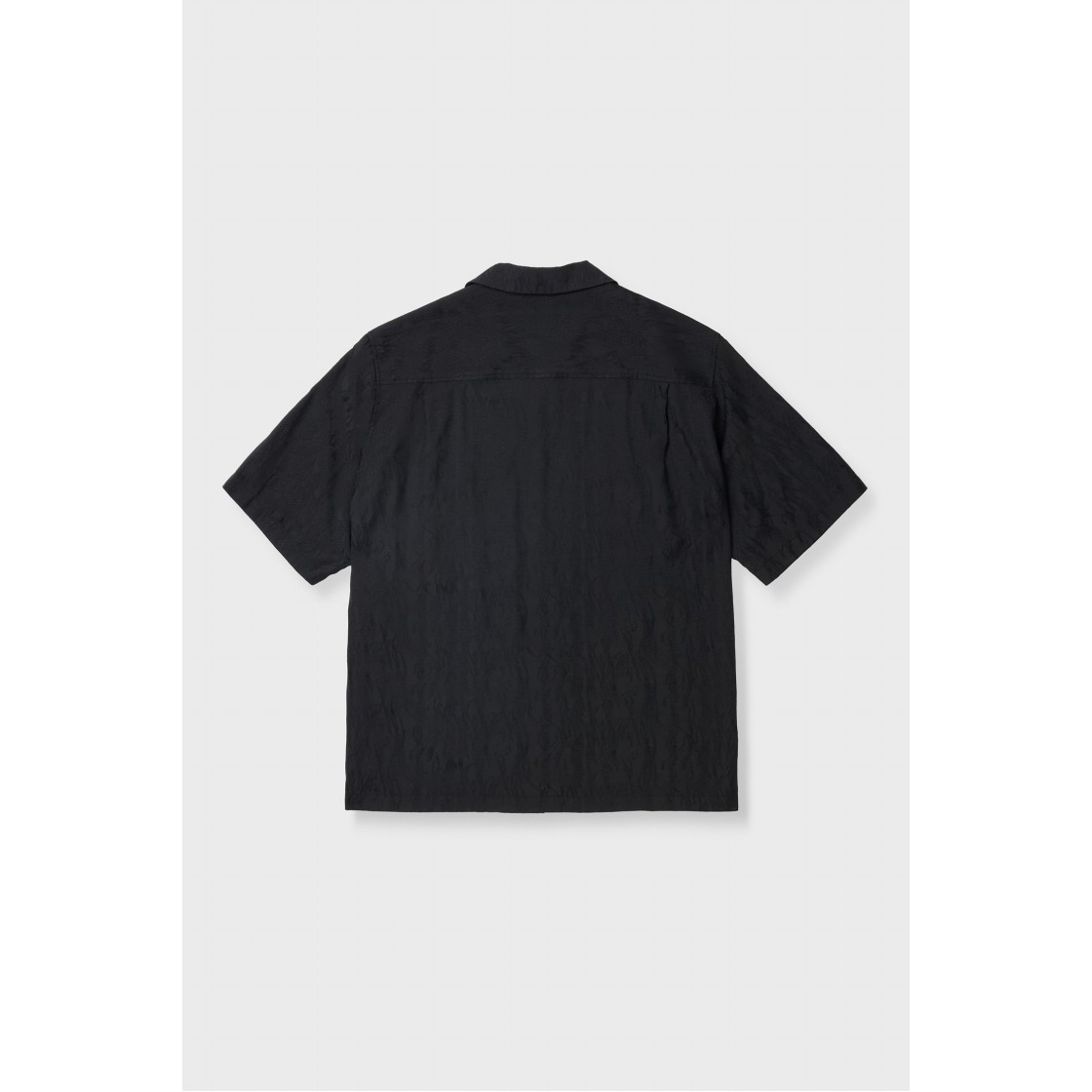 이로 이렘 플루이드 캠프 칼라 숏 슬리브 셔츠 블랙(Iro Irem Fluid Camp Collar Short Sleeve Shirt Black) - 3