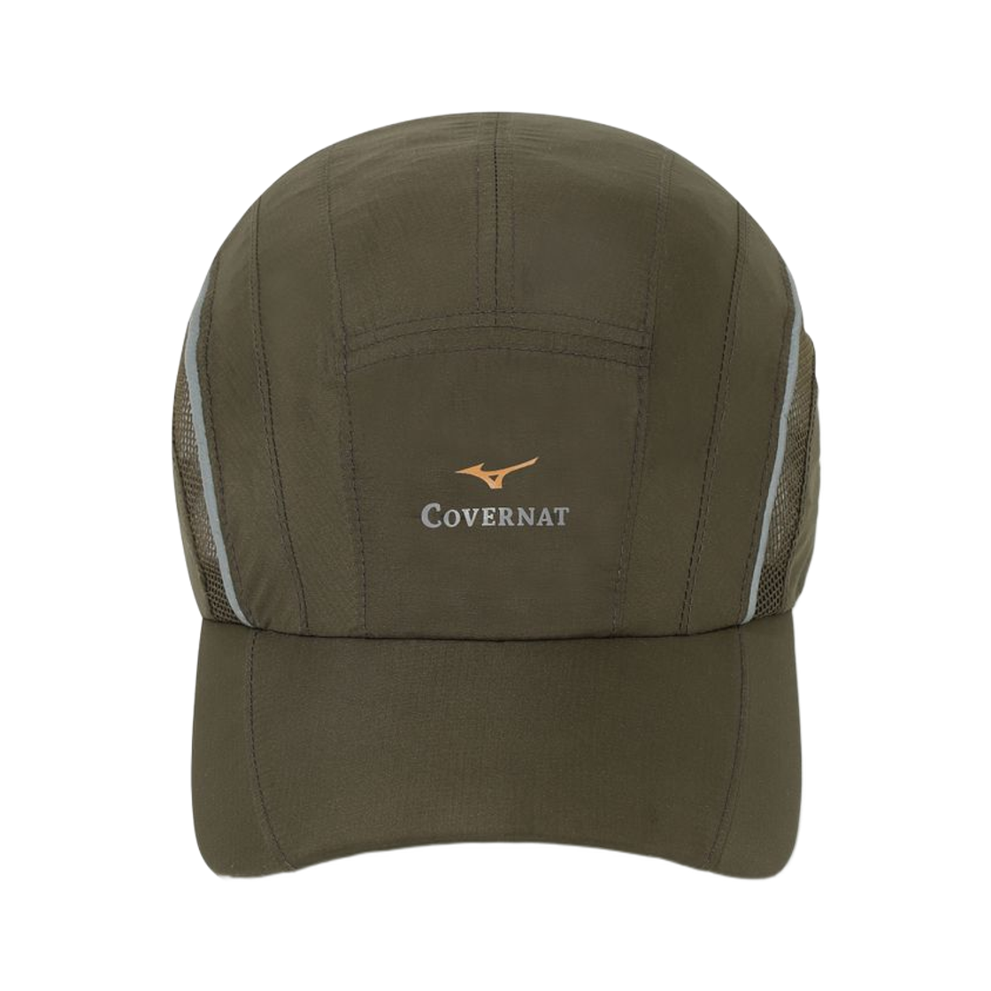 커버낫 x 미즈노 러닝 캡 브라운(Covernat x Mizuno Running Cap Brown) - 1