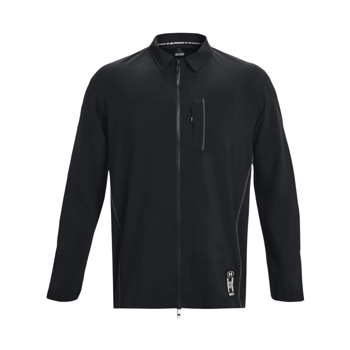 1379293-001 Under Armour Run Everywhere Jacket Black Jet Gray