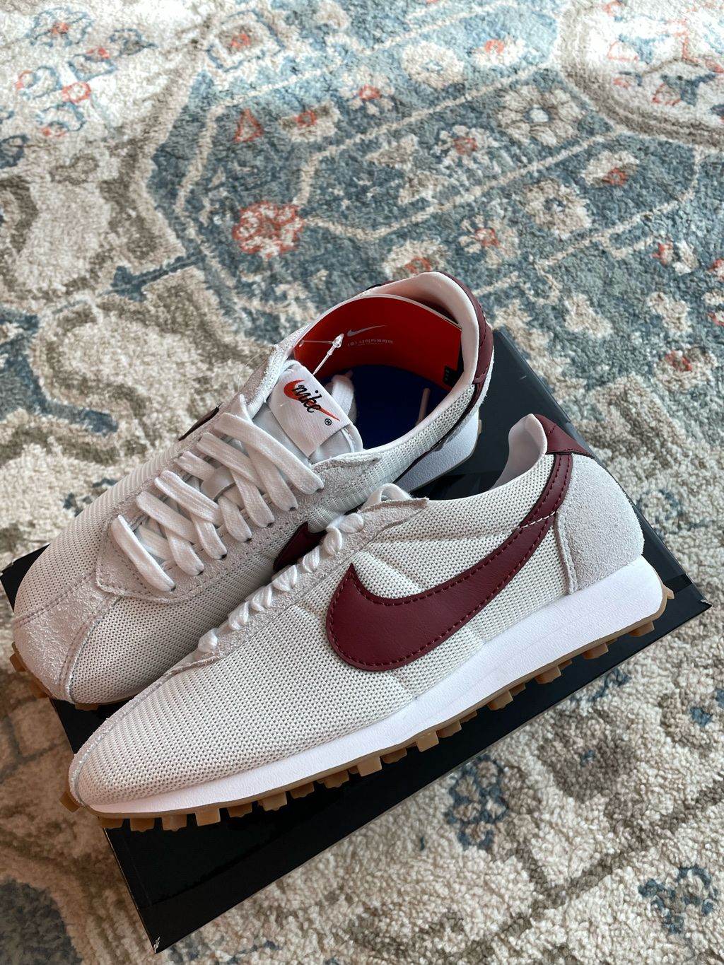 (W) Nike LD-1000 Summit White Sail 착용 스타일 - 1