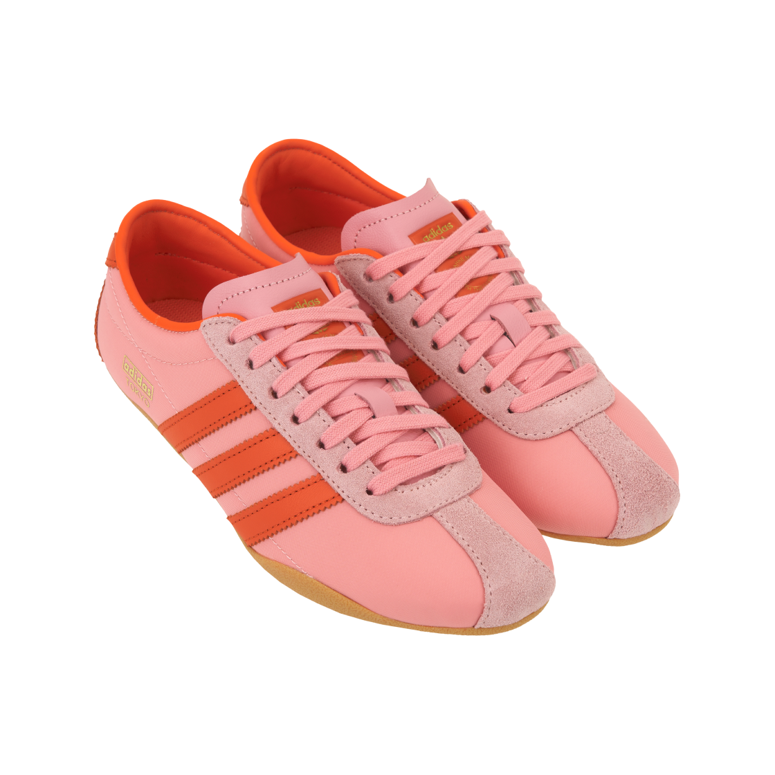 (W) 아디다스 도쿄 세미 핑크 스파크 오렌지((W) Adidas Tokyo Semi Pink Spark Orange) - 4