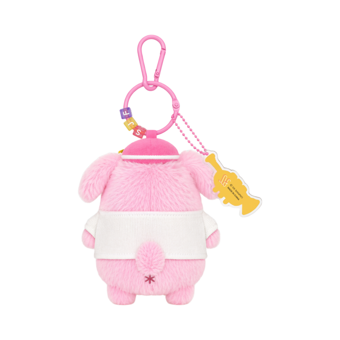 SJF x 폼폼푸린 인형 키링 - 핑크(SJF X POMPOMPURIN PLUSH KEYCHAIN - PINK) - 2