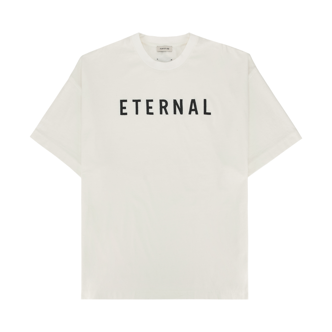 피어 오브 갓 이터널 저지 티셔츠 화이트(Fear of God Eternal Jersey T-Shirt White)