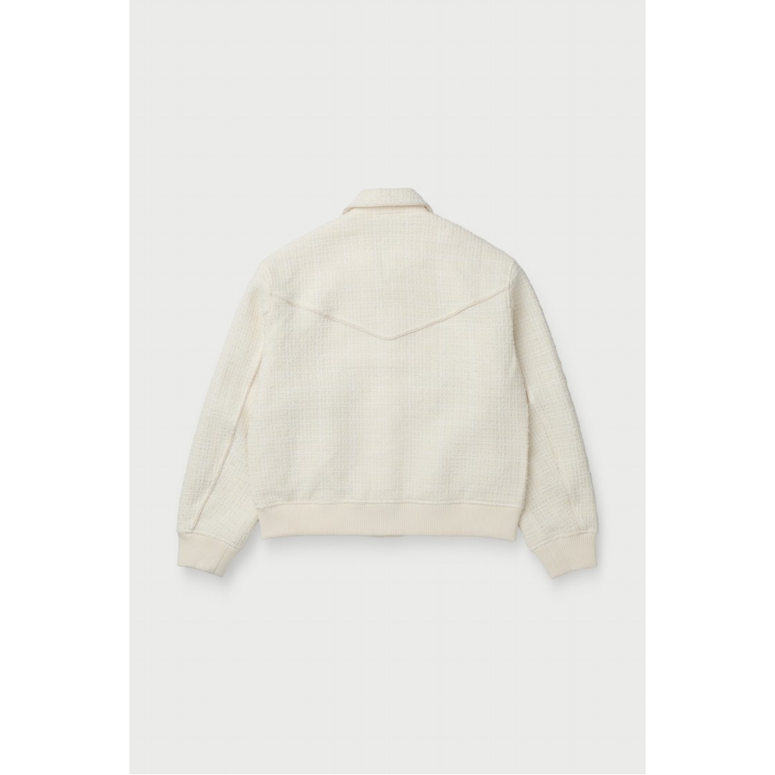 이로 로 필리파 니트 텍스처드 카라 자켓 아이보리(Iro Ro Philippa Knit Textured Collar Jacket Ivory) - 3