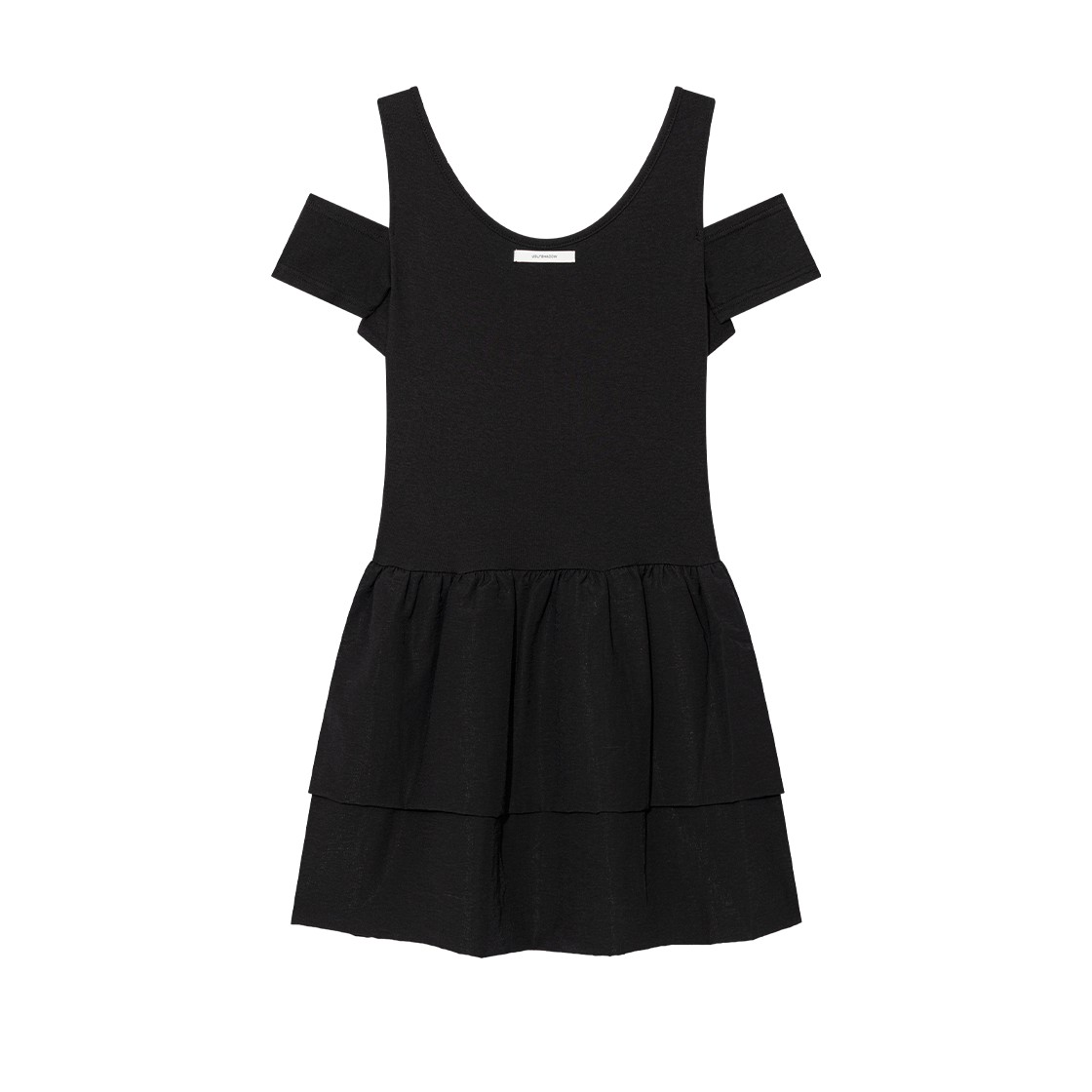 어글리쉐도우 캉캉 펌킨 리본 드레스 블랙(UGLYSHADOW Cancan Pumpkin Ribbon Dress Black) - 2