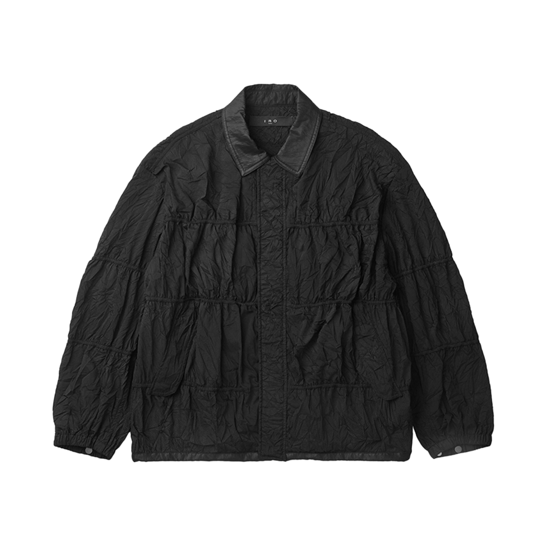 이로 벨랭 셔링 코치 점퍼 블랙(Iro Velin Shirring Coach Jumper Black)