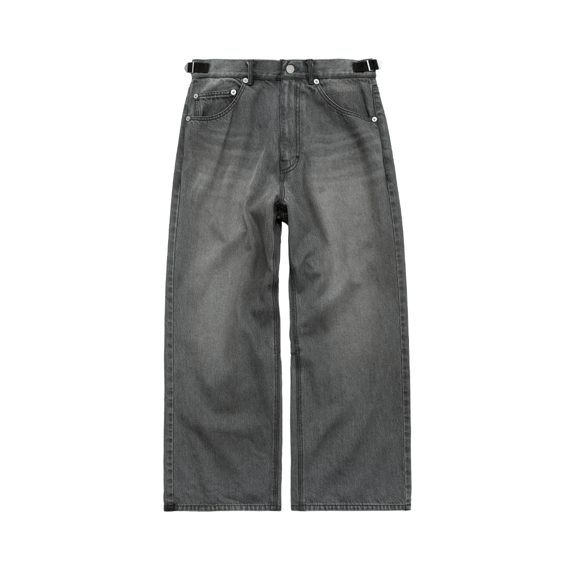 폴리테루 고시마 데님 팬츠 더티 그레이(Polyteru Gosima Denim Pants Dirty Gray) - 1