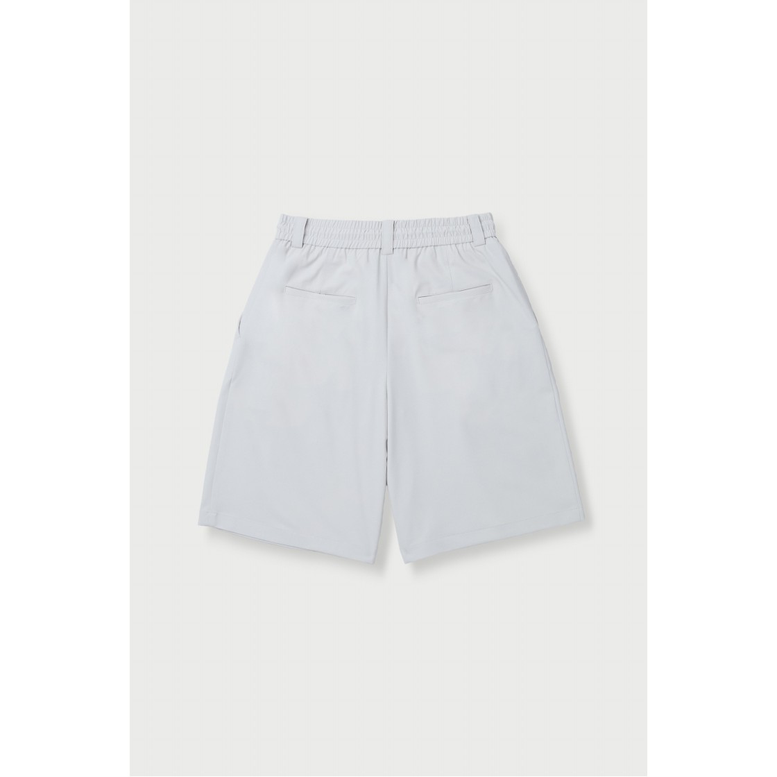 이로 스트레쳐블 투턱 밴딩 버뮤다 쇼츠 아이보리(Iro Stretchable Two-Tuck Banding Bermuda Shorts Ivory) - 3
