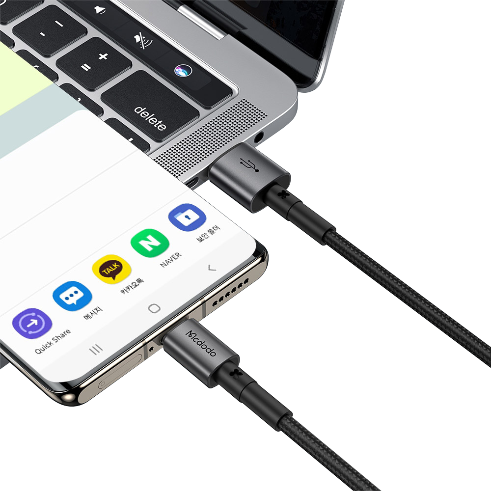 맥도도 TR USB-A to C타입 고속충전 케이블 1.8m CA359(Mcdodo 6A USB-A to C Fast Charging Cable 1.8m CA359) - 5