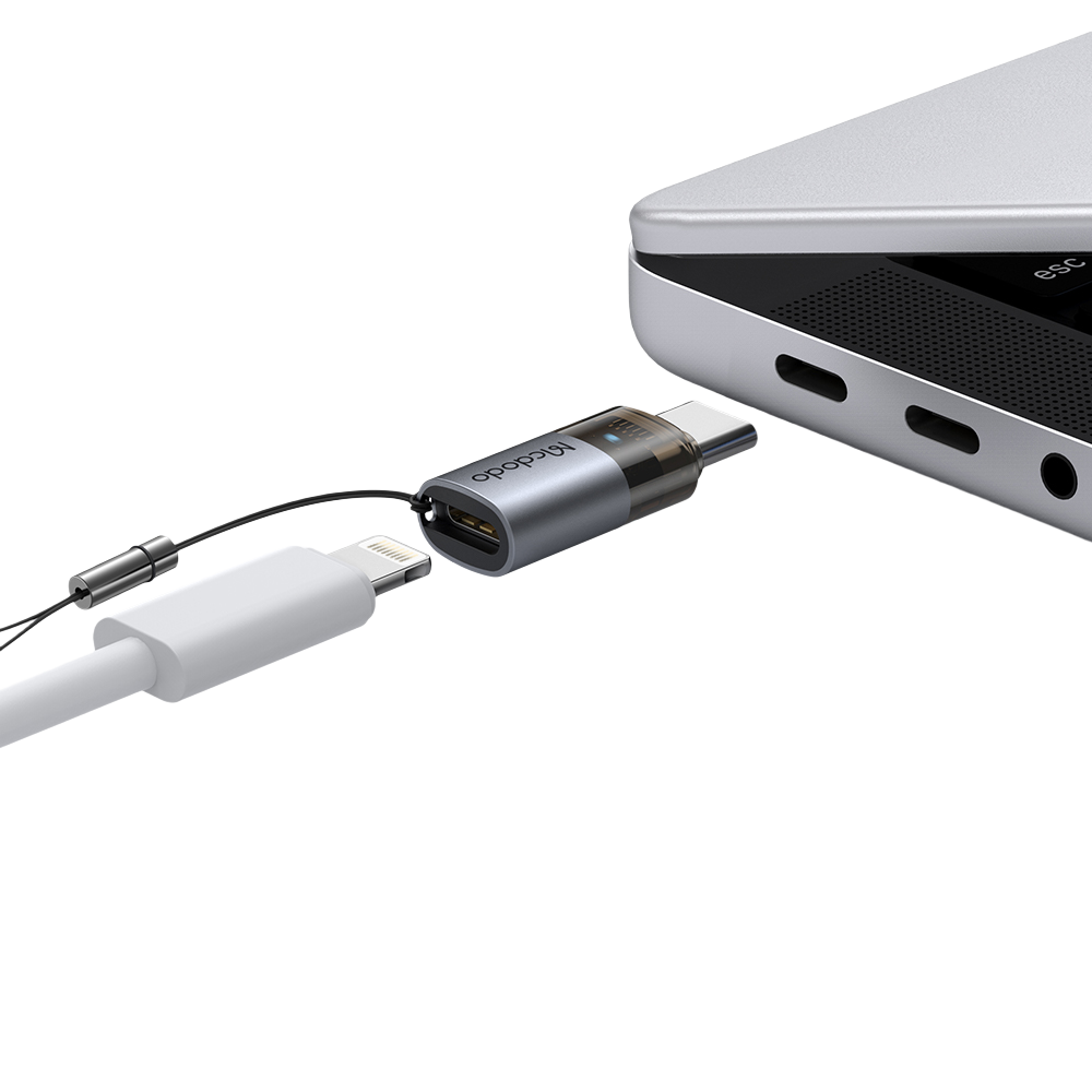 맥도도 TR 프로 8핀 to C타입 미니 젠더 OT761(Mcdodo TR PRO Lightning to USB-C Mini Adapter OT761) - 4