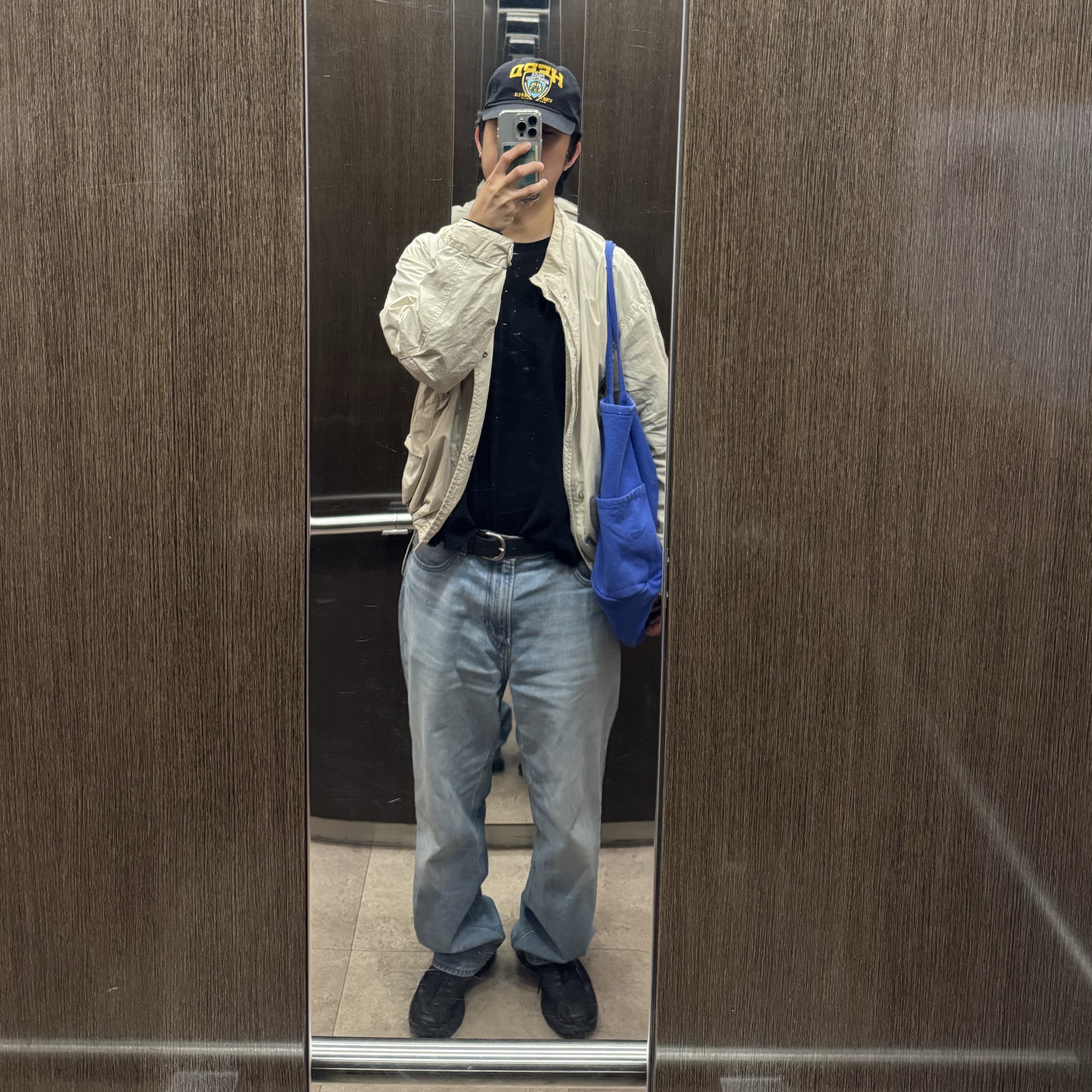 Salomon x MM6 Maison Margiela Spectur 2 Black Pewter 착용 스타일