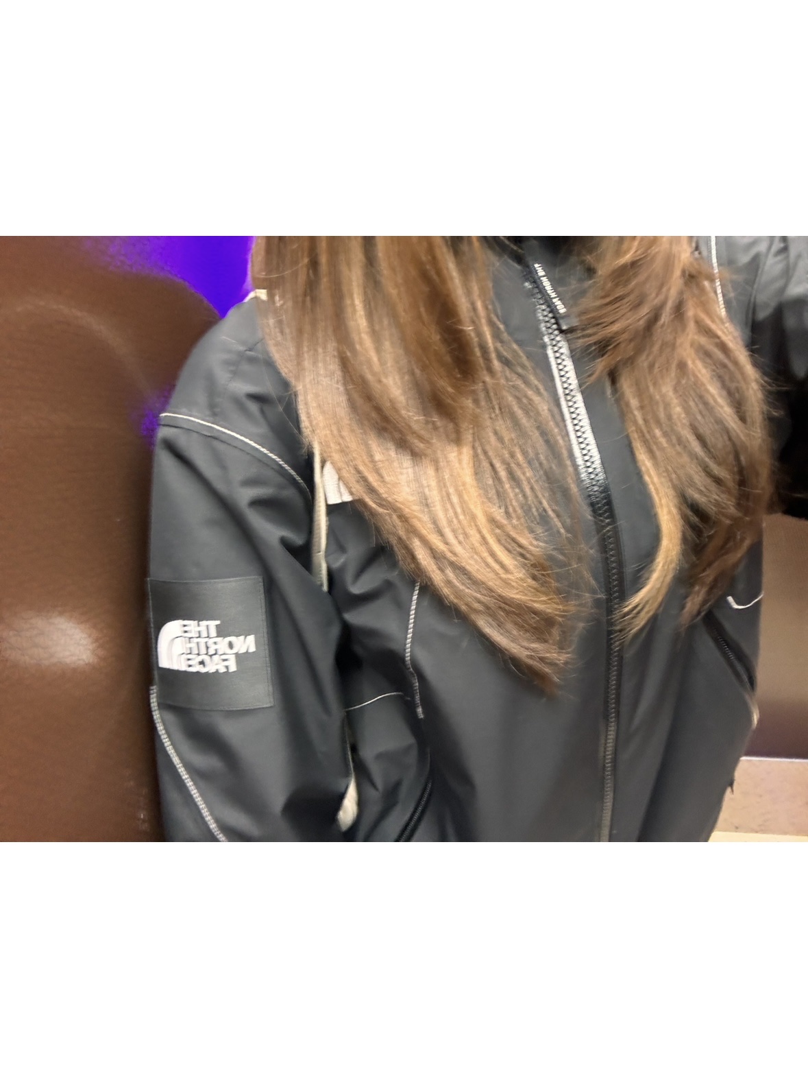 The North Face White Label Britton Jacket Black 착용 스타일 - 2