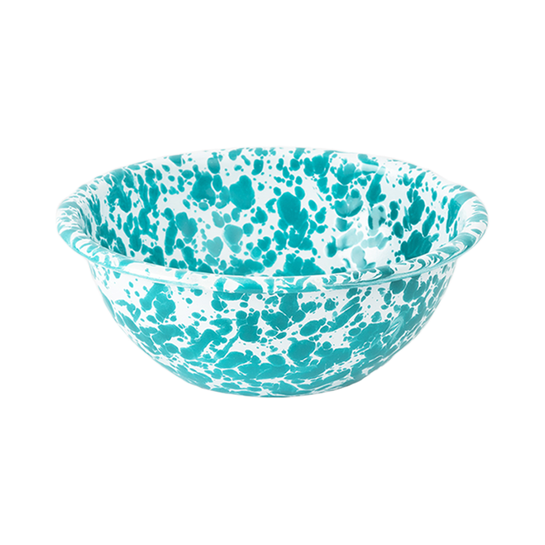 D17TQM CROW CANYON D17 Cereal Bowl Turquoise Marble