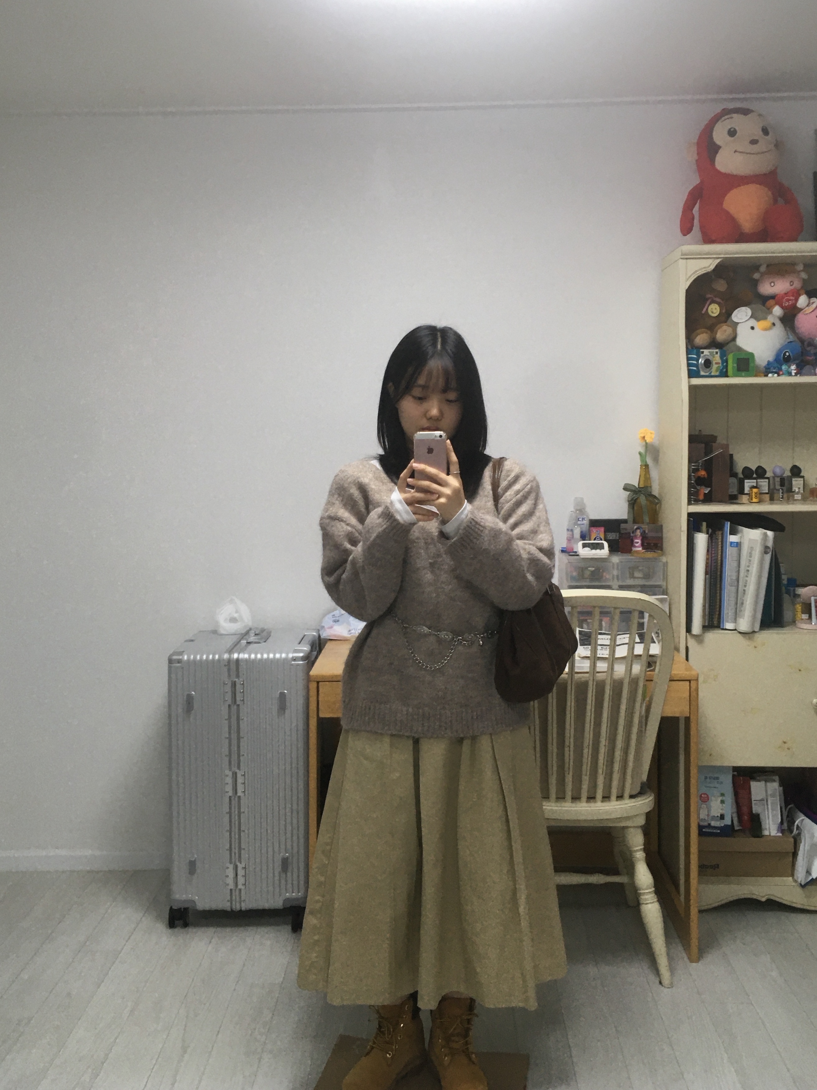 Saint James Etoile BEG 착용 스타일 - 1