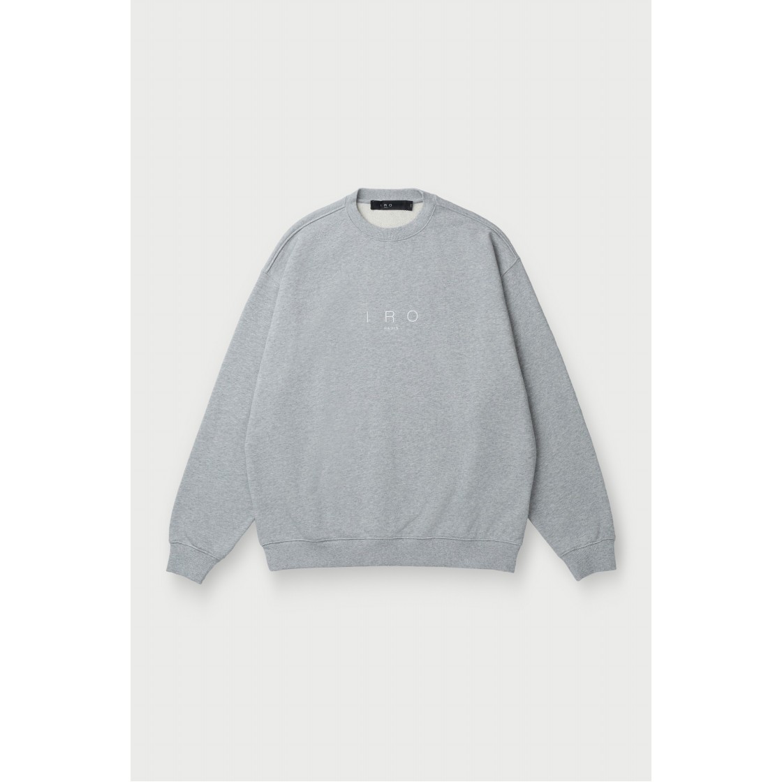 이로 플라콘 베이직 로고자수 스웨트셔츠 그레이(Iro Flacon Basic Logo Embroidered Sweatshirt Gray) - 2