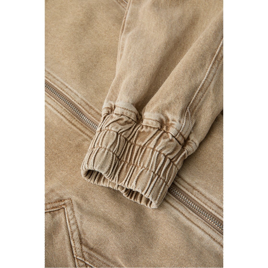 이로 이마리아 피그먼트 워시드 해링턴 자켓 카키(Iro Imarya Pigment Washed Harrington Jacket Khaki) - 6