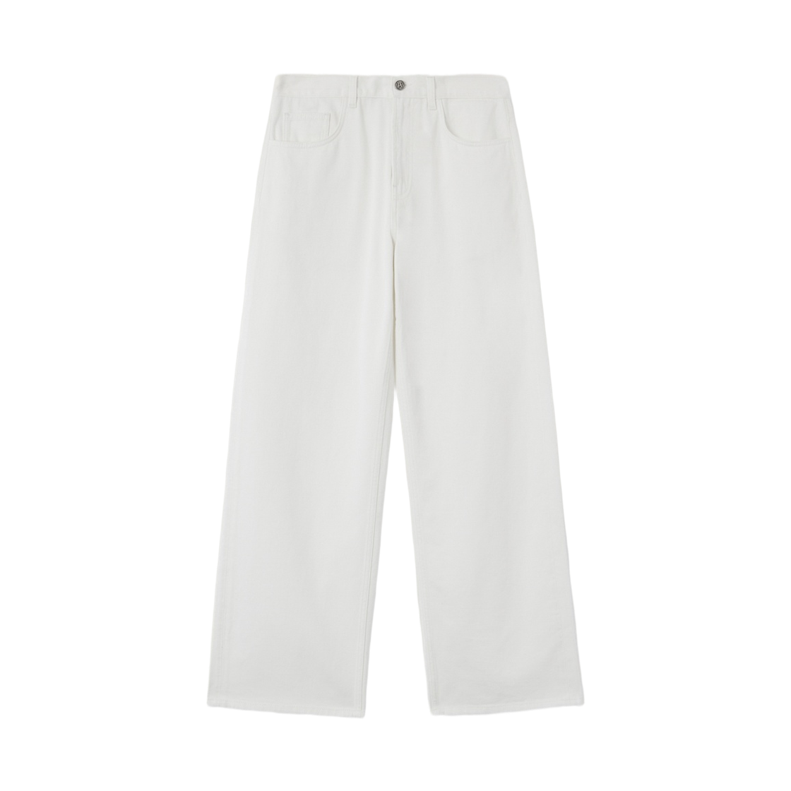 팜엔젤스 클래식 로고 데님 5 포켓 - 오프 화이트 블랙(Palm Angels Classic Logo Denim 5 Pockets - Off White Black)