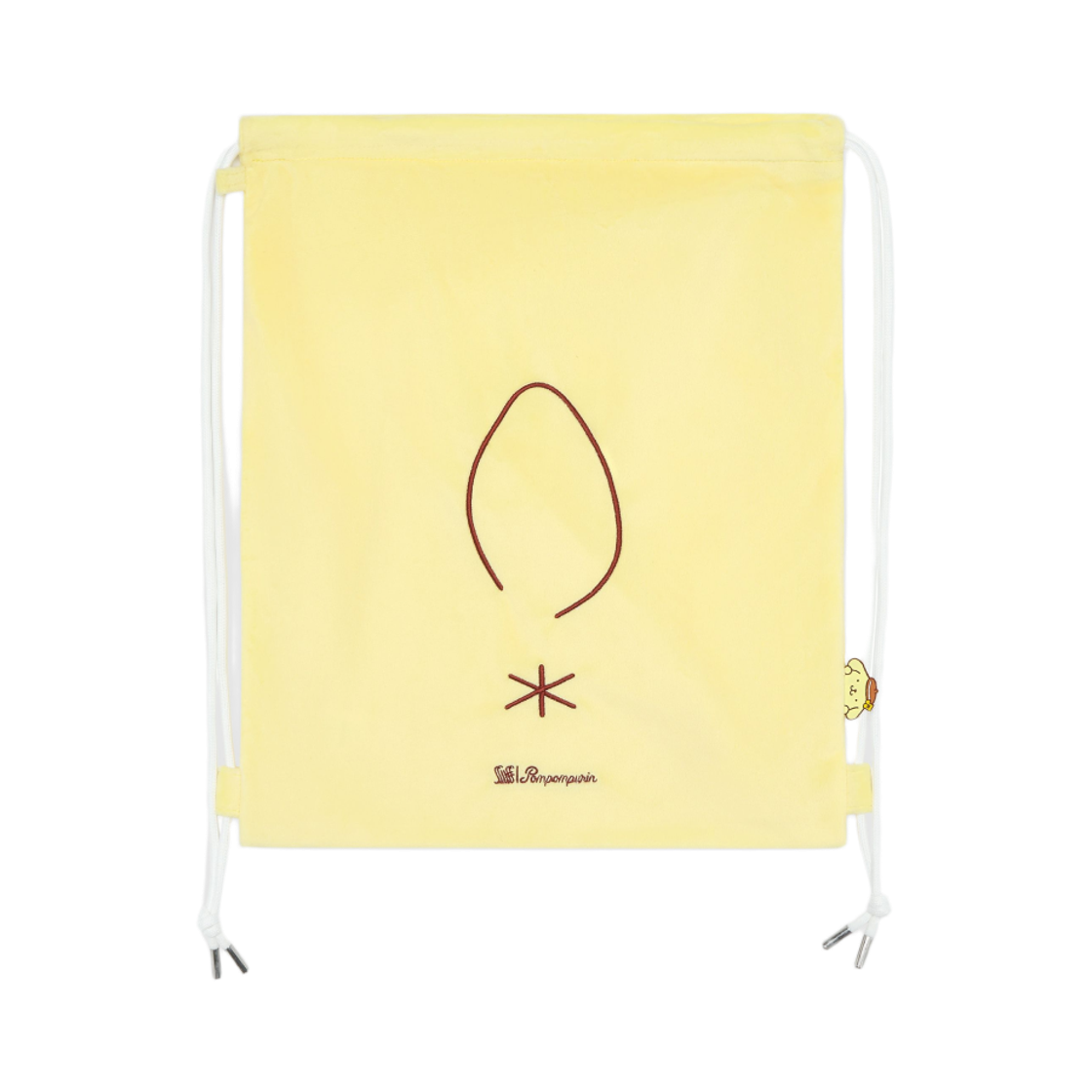 SJF x 폼폼푸린 짐색 - 옐로우(SJF X POMPOMPURIN GYMSACK - YELLOW)