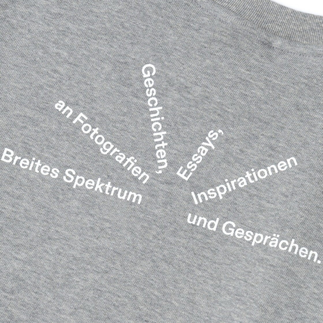 베를린 포토북 디스트리뷰션 W 002 오버뷰 티셔츠 그레이(Berlin Photobook Distribution W 002 Overview Tee Grey) - 4