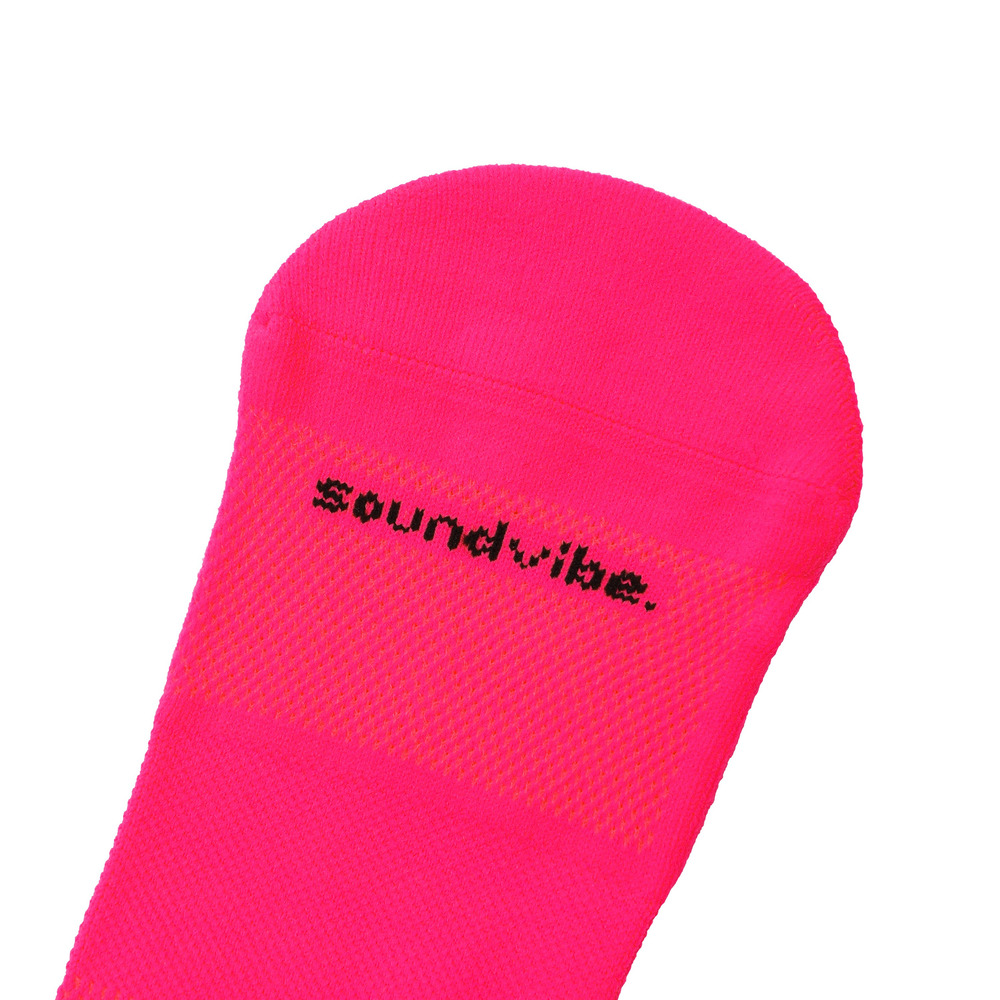 사운드바이브 리플렉티브 러닝 삭스 형광핑크(soundvibe Reflective Running Socks Neon Pink) - 5