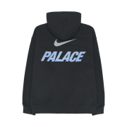 Palace x Nike Font Swoosh Hood Black - 26SS