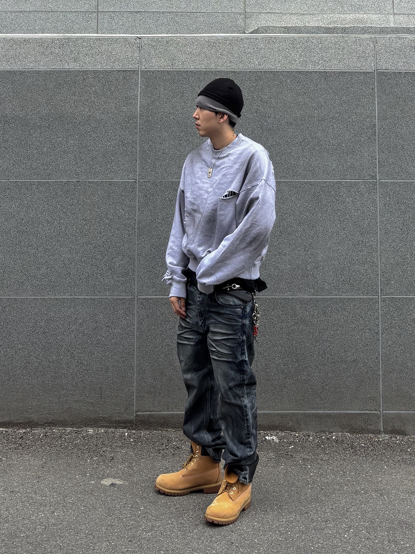 Timberland Premium 6 inch Waterproof Boot Wheat Nubuck - Wide 착용 스타일 - 1
