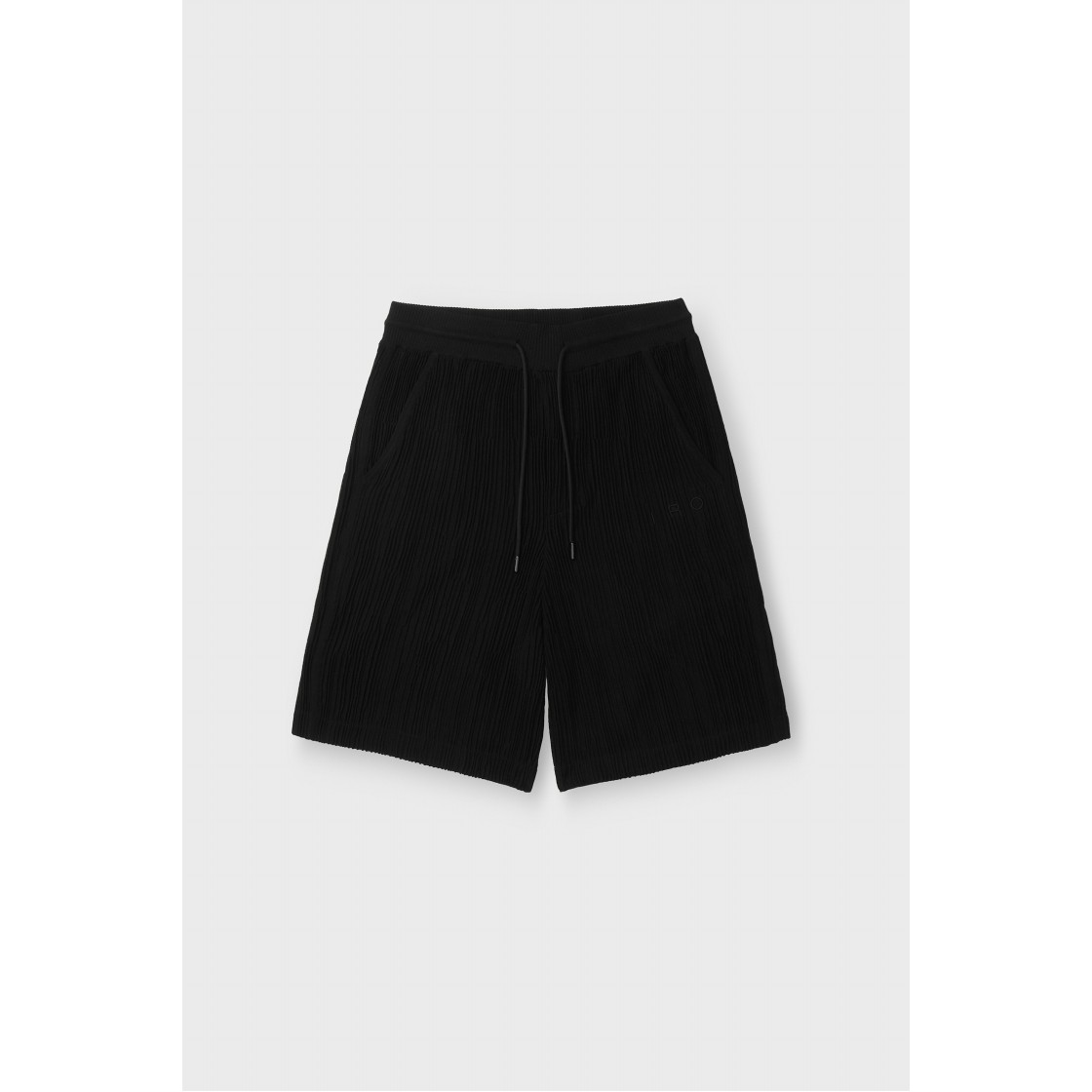 이로 엠플리츠 니트 플리츠 쇼츠 블랙(Iro Mpleats Knit Pleats Shorts Black) - 2