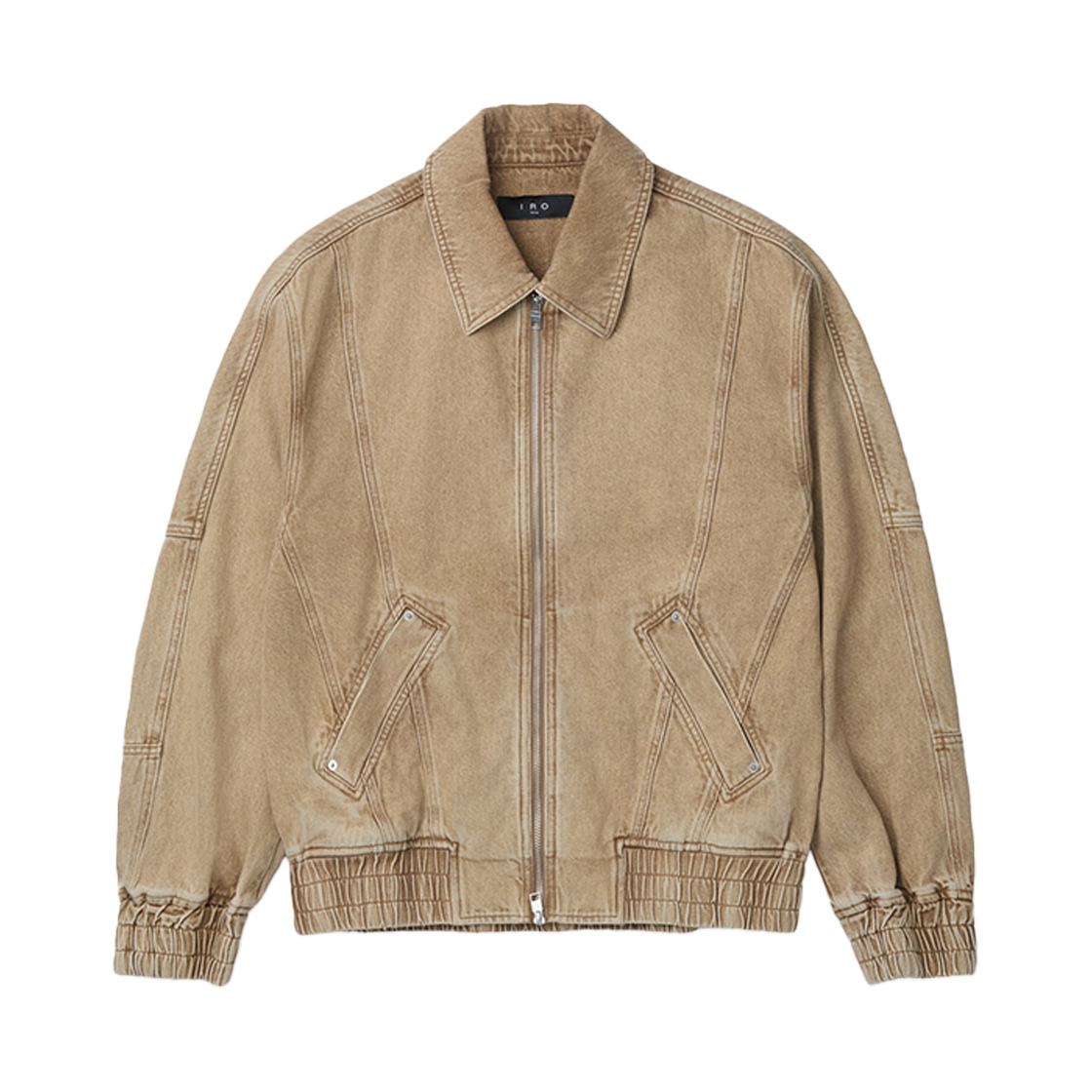 이로 이마리아 피그먼트 워시드 해링턴 자켓 카키(Iro Imarya Pigment Washed Harrington Jacket Khaki)