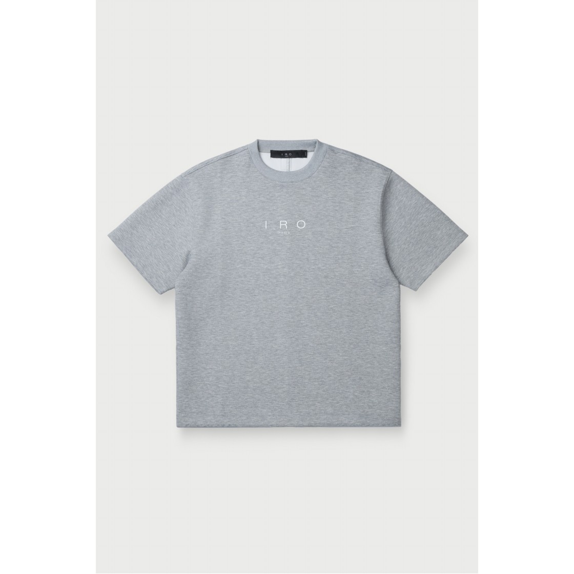이로 바지옹 라운드 반팔 쿠션 티셔츠 그레이(Iro Vasion Round Short Sleeve Cushion T-Shirt Gray) - 2