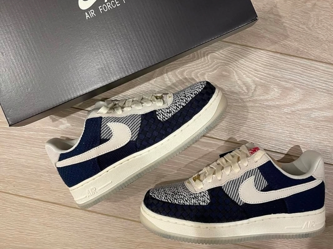 (W) Nike Air Force 1 '07 LV8 Sashiko 착용 스타일