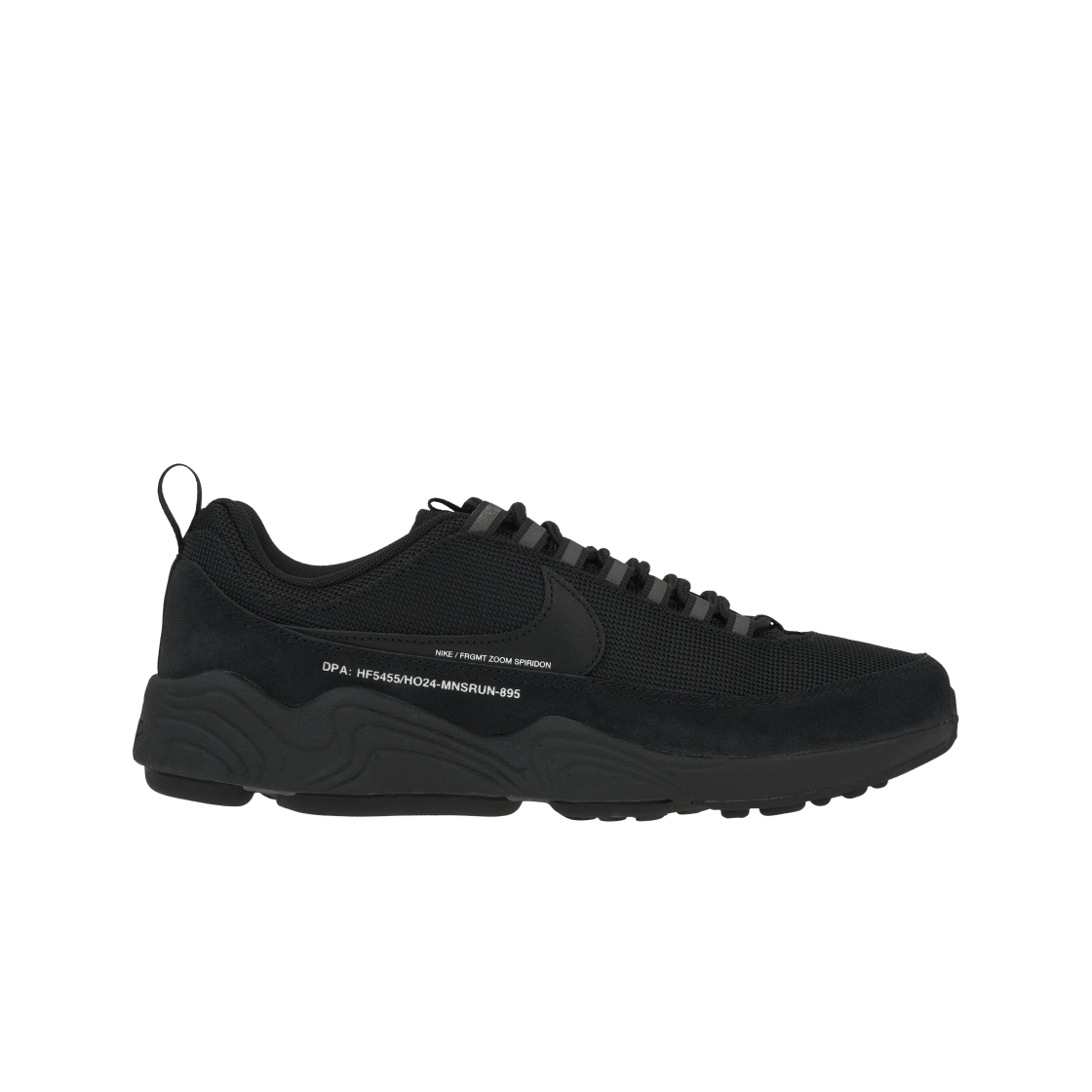 나이키 x 프라그먼트 에어 줌 스피리돈 블랙(Nike x Fragment Air Zoom Spiridon Black)