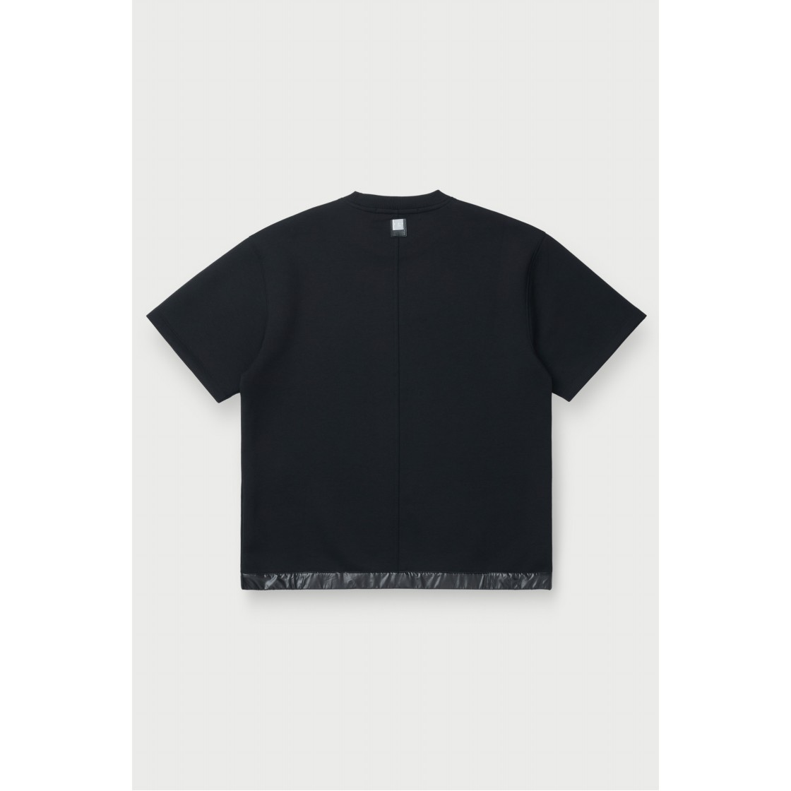 이로 바지옹 라운드 반팔 쿠션 티셔츠 블랙(Iro Vasion Round Short Sleeve Cushion T-Shirt Black) - 3