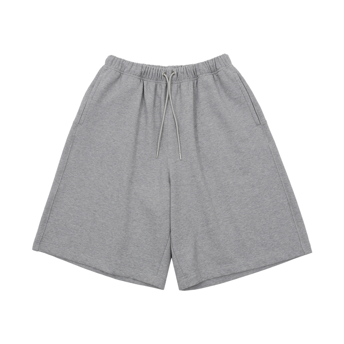 HOD26-01-PT011-GR HAVEOFFDUTY Bio Washed Easy Sweat Shorts Grey