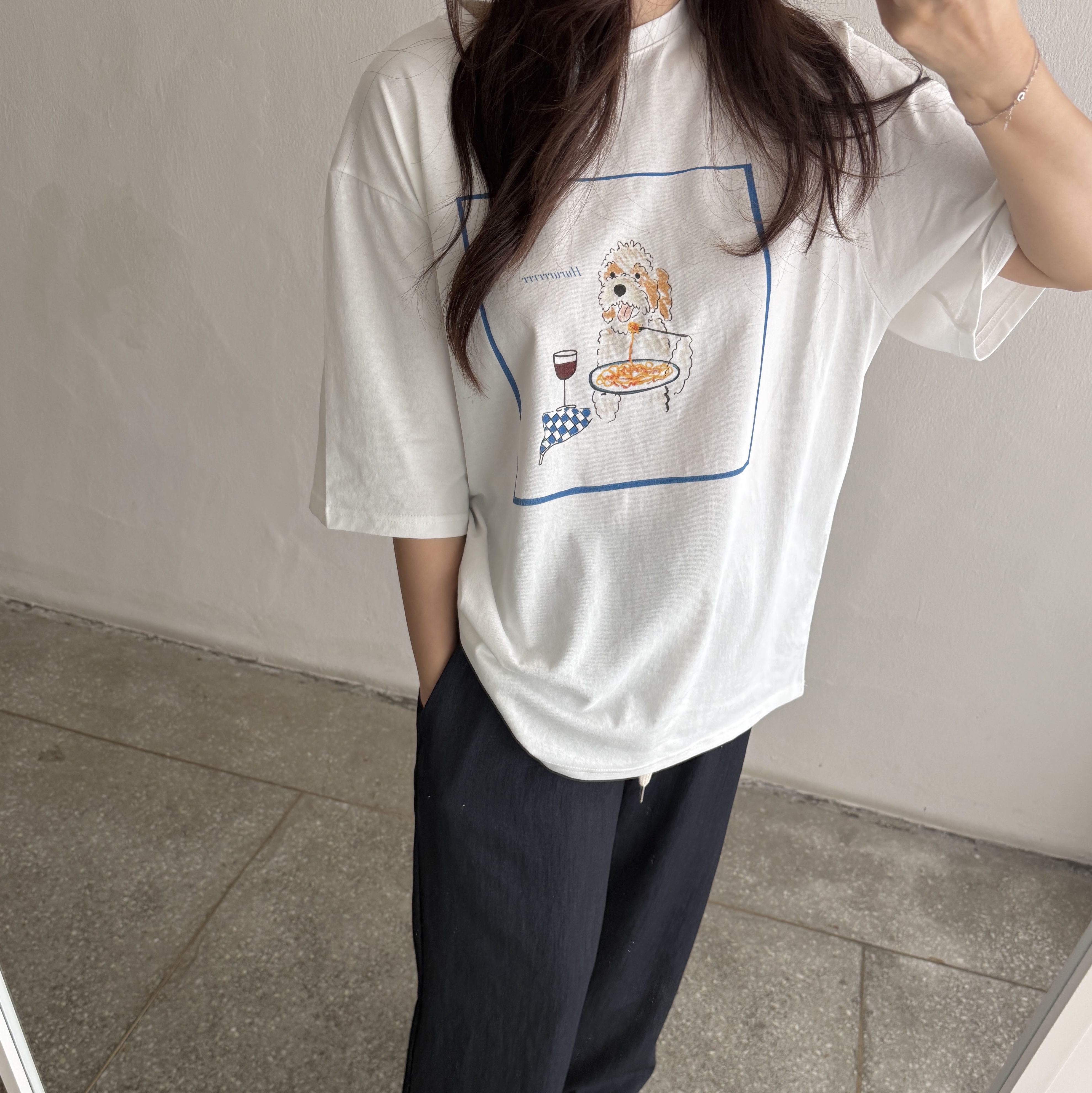 New Balance 530 White Silver, Vivienne Westwood Balbina Bracelet Silver 착용 스타일 - 2