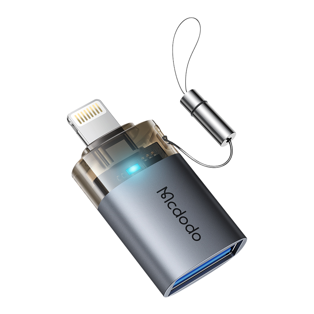 맥도도 TR 프로 USB-A타입 to 8핀 미니 젠더 OT739(Mcdodo TR PRO USB-A to Lightning Mini Adapter OT739) - 1
