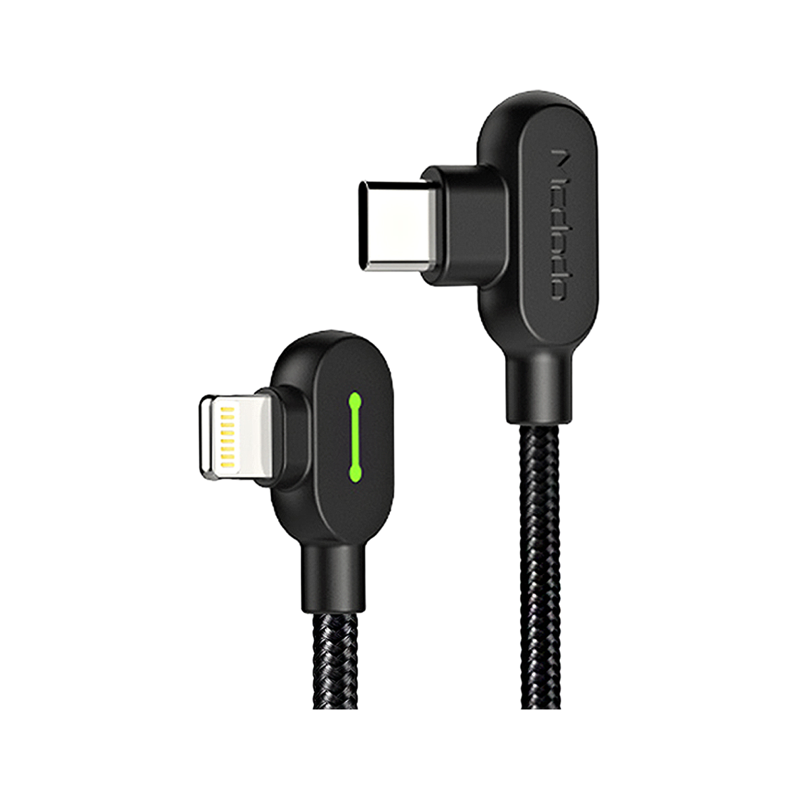 맥도도 90도 라이트 C타입 to 8핀 라이트닝 PD 고속충전 케이블 CA737(Mcdodo 90° Light C to Lightning 8pin PD Fast Charging Cable CA737) - 3