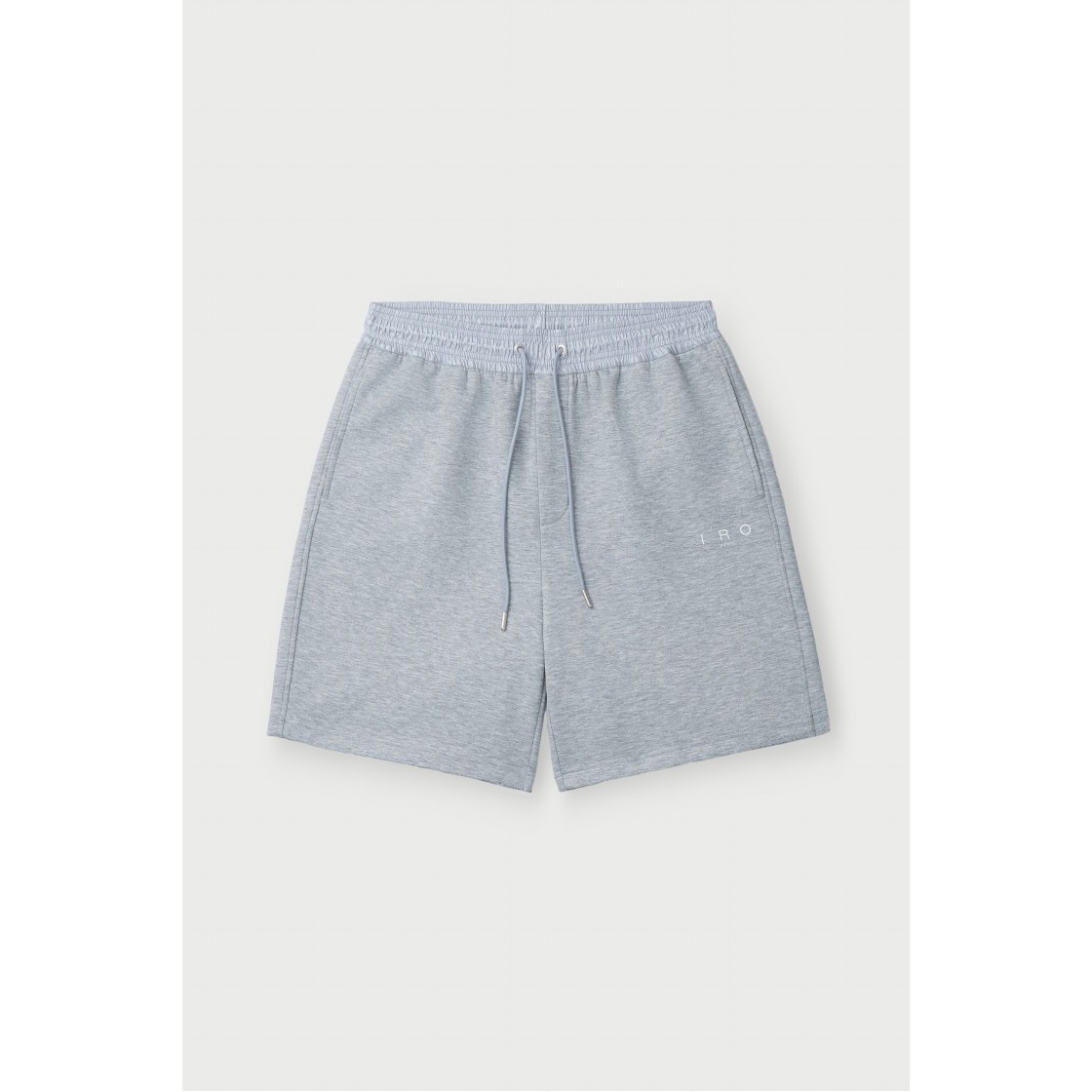 이로 브뤼뫼 밴딩 배색 버뮤다 쇼츠 그레이(Iro Brumeux Banding Contrast Bermuda Shorts Gray) - 2