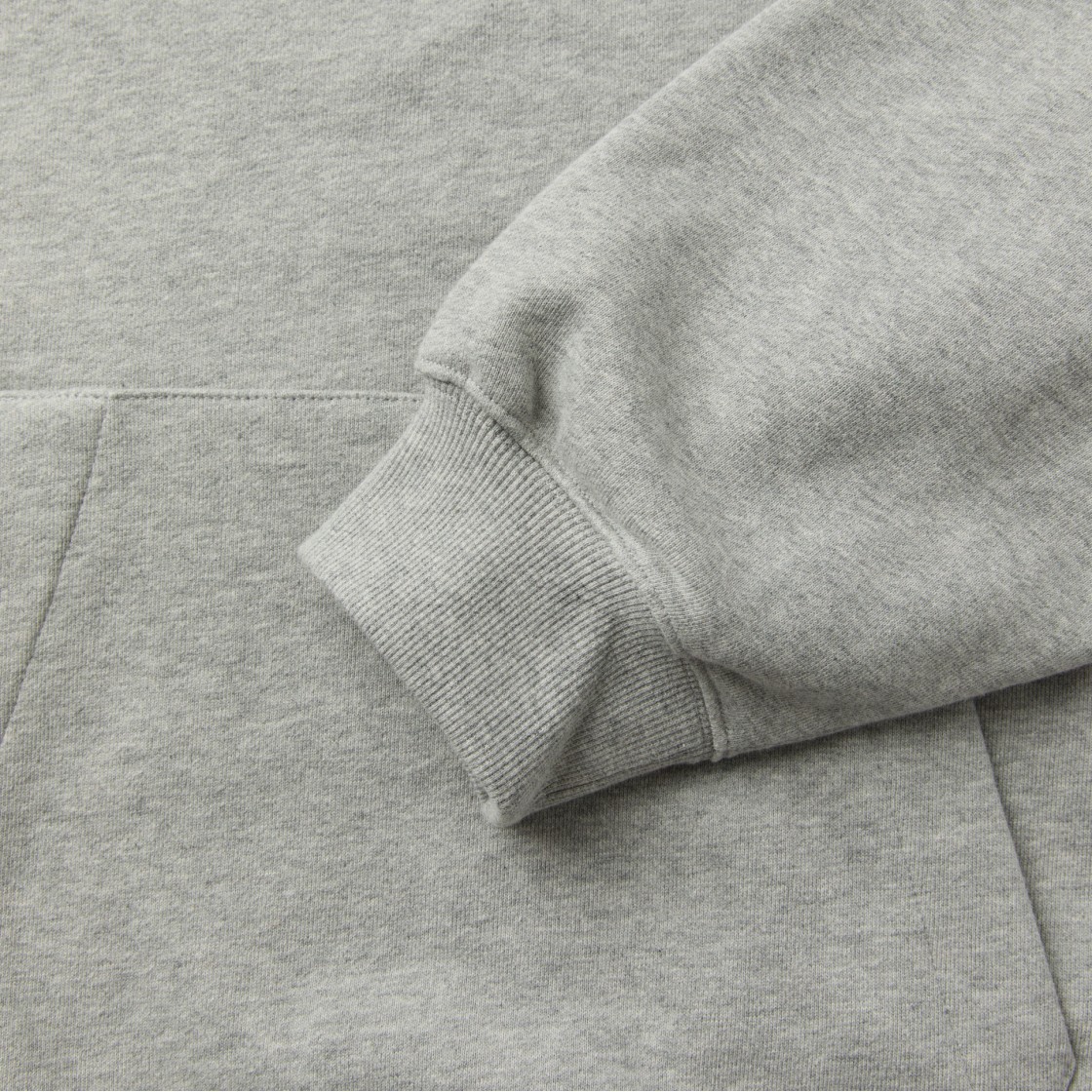 이로 베셀스 베이직 로고자수 스웻후디 그레이(Iro Vessels Basic Logo Embroidered Sweat Hoodie Gray) - 5