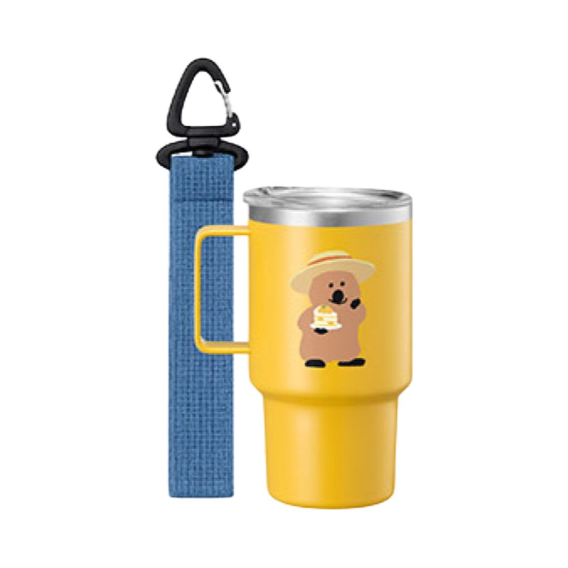 투썸플레이스 x 다이노탱 쁘띠 텀블러 110ml 옐로우(A Twosome Place x Dinotaeng Petit Tumbler 110ml Yellow)