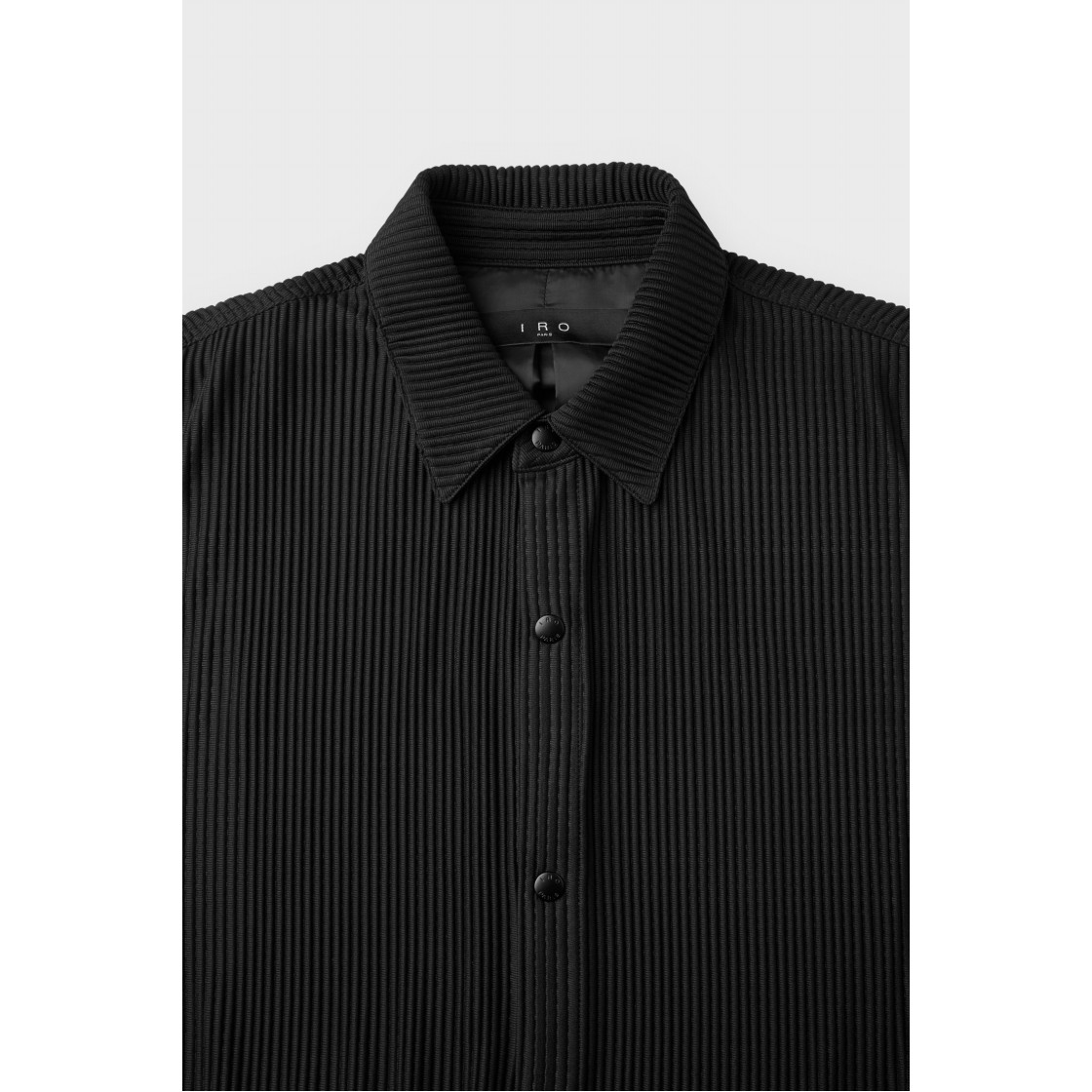 이로 옴벨린 플리츠 코치 자켓 블랙(Iro Ombeline Pleats Coach Jacket Black) - 4