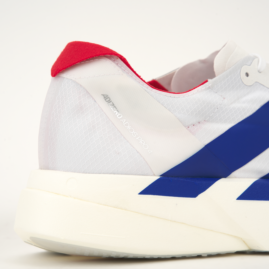 아디다스 아디제로 아디오스 프로 4 클라우드 화이트 로얄 블루(Adidas Adizero Adios Pro 4 Cloud White Royal Blue) - 8
