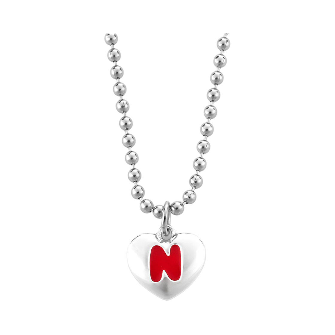 NONENON-288 Nonenon N Love Necklace Red