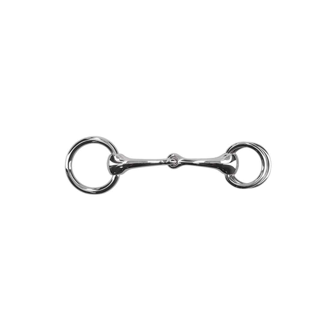 IT6O97ULNNOE Hermes H601433S Mors Scarf Ring in Palladium Silver